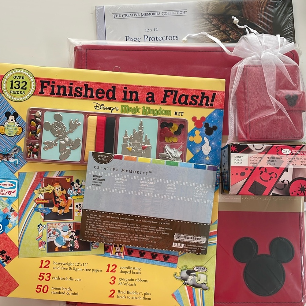 Brand New Creative Memories Ultimate DisneyScrapbooking  Bundle